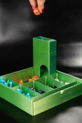 Zar Kuleli FRP Zar ve Minyatür Taşıma Kutusu