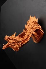 Duvar ve Masaya Monte Edilebilen Dragon Figürü