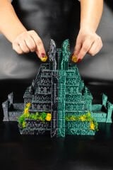 Çift Taraflı Maya Tapınağı FRP Zar Kulesi ( Zar Seti Hediyeli )