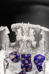 Balrog Figürlü Moria Diaroma Frp Zar Kulesi ( Zar Seti Hediyeli )