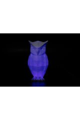 Rgb ledli Lowpoly Baykuş Masa ve Gece Lambası