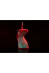 Rgb Ledli Lowpoly Unicorn Masa Lambası