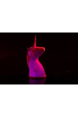 Rgb Ledli Lowpoly Unicorn Masa Lambası