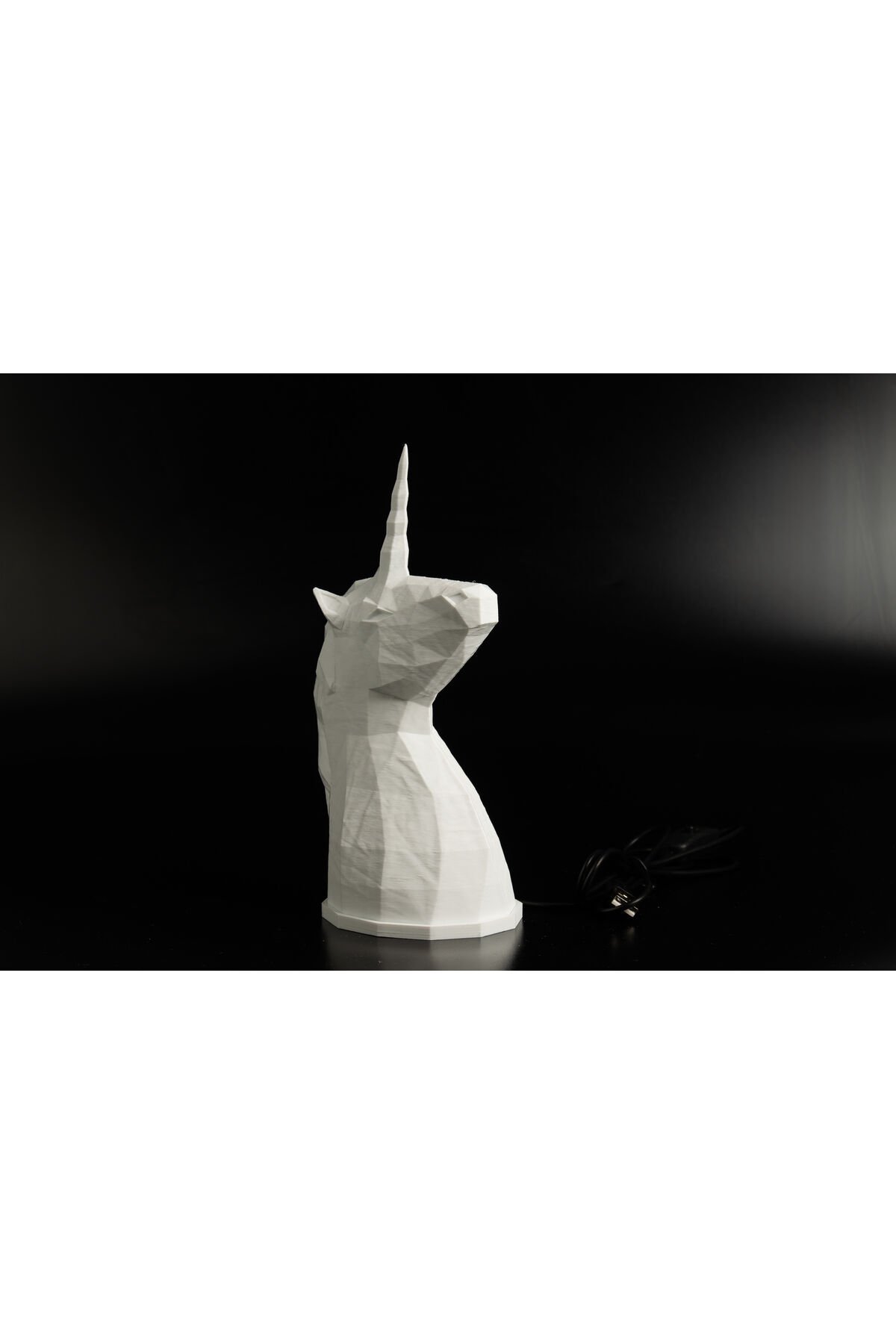 Rgb Ledli Lowpoly Unicorn Masa Lambası