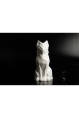 Rgb ledli Lowpoly Kedi Masa ve Gece Lambası