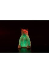 Rgb ledli Lowpoly Ayı Masa ve Gece Lambası