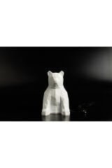 Rgb ledli Lowpoly Ayı Masa ve Gece Lambası